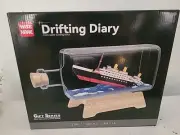 Titanic Ship in a Bottle Building Set with LED Lighting and Display Case 1040PS