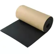 Sponge Neoprene with Adhesive Foam Rubber Sheet, 12"x54" - 1/2" Thick