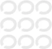 30Pcs Lamp Shade Ring Adapter E27 to E14 Plastic Lamp Shade Ring Converter Lamps