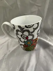 Chi Omega Sorority SYMBOL OWL 12 oz Tall Ceramic Coffee Cup Mug NOS