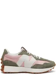 New Balance 327 Panelled Canvas Sneakers - Green - 9 (IT40 / UK7) 9 (IT40 / UK7)