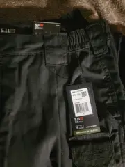 5.11 Tactical Taclite Pro Pant Mens 36/36 Regular Fit Black Cargo NWT