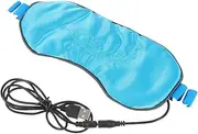 Baluue 1pc Steam Sleeping Mask Masks Cooling Sleep Mask Breathable Blindfold Eye Mask Sleep Mask Eye Cover Eye Shading Patch Night Sleeping Silk Fabric Blue
