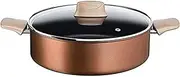 [Tefal] ECO-Respect Cooking Pot 24 cm / 5 L with Non-Stick Glass Lid for Induction