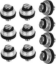 iplusmile 10pcs Mini Computer Screws for Hard Disk Drive Mounting Shock Absorption Precision Screws for Electronics Repair Compatible with Personal Computers and Servers