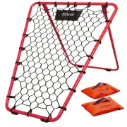 GoSports Basketball Rebounder with Adjustable Frame, Rubber Grip Feet and San...