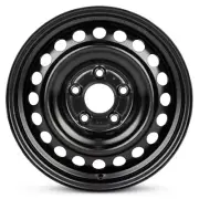 New Wheel For 2014-2018 Kia Forte 15 Inch Black Steel Rim