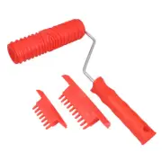 Wood Grain Roller Set Texture for Paint Masonry Handheld Pattern