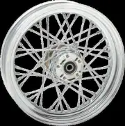 DS Chrome 40 Spoke 16x3.00 Rear Wheel Assembly Harley Dyna Super Glide 00-05