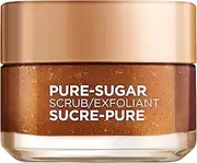 L’Oréal Paris Skin Care Pure Sugar Face Scrub with Grapeseed for Dull Skin to Smooth and Glow, 1.7 fl. oz.