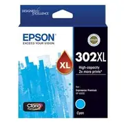 Epson 302XL High Yield Cyan Ink Cartridge