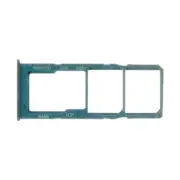 SIM Micro SD Card Tray Dual for Samsung Galaxy A02 Blue Replacement Repair Part