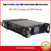 PMR-171 100KHz-2GHz 20W Tactical Radio SDR Transceiver VHF UHF +GPS +DMR Module