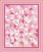 PINK TUTU - 67" x 52" - Quilt-Addicts Pre-cut Patchwork Quilt Kit