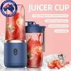 6 Blade 400ml Portable Travel Juicer Smoothie Blender Baby Food Processor