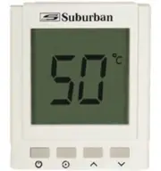 Suburban Nautilus Control Centre - White Hot Water Heater Temperature Control