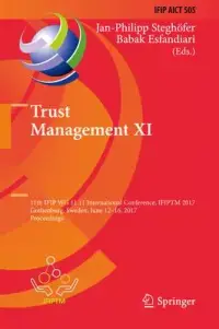 在飛比找博客來優惠-Trust Management XI: 11th Ifip