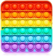 Push Pop Bubble Fidget Sensory Toy for Autism Stress Anxiety Kids and Adults Rai