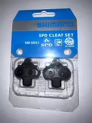 New Shimano SM-SH51 SPD Cleat Set w/Threaded Back Plate and Screws