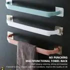 Self Adhesive Rail Rack Towel Rail Wall Mounted Towel Holder { V0C6
