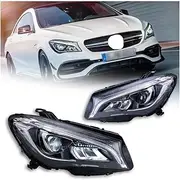 Car Lights Compatible For Benz CLA W117 Headlight 2014-2018 LED Car Lamps Daytime Running Lights Dynamic Turn Signals Car Accessories