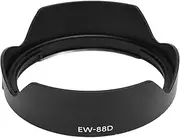 EW 88D Camera Lens Hood Block Stray Light, Guard from Impact, Improve Clarity and Contrast, ABS Lens Hood for EF 16-35mm F 2.8L III USM Cameras, 82mmM Lens Cap
