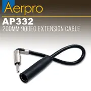 AERPRO 20CM RIGHT ANGLE CAR AERIAL EXTENSION LEAD