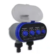 Garden Electronic Automatic Water Timer Irrigation Timer Double Outlet