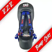 Middle Bump Seat & BLUE Harness Polaris RZR XP1000 S 900/1000 XP Turbo