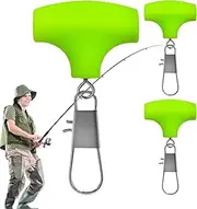 Fishing Snap Connector,Fishing Clips 3X - Stainless Steel Equipment, Heavy Duty Spinner Hooks Connector for Men Him