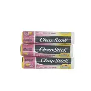 ChapStick Pink Lemonade Lip Balm, 0.15 ounce, Lot of 3 Tubes