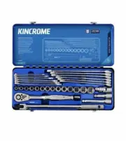 NEW Kincrome 32 Piece 1/2" Drive Metric Socket And Spanner Set