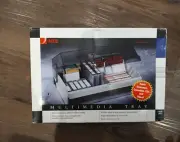 NEW ACCO MULTIMEDIA TRAY 1993 STORAGE for Diskettes Cassettes CDs Vintage Rare