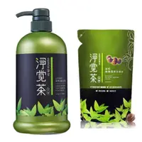 在飛比找i郵購優惠-淨覺茶 天然茶籽蔬果碗盤洗潔液800mlx2瓶+茶籽洗潔液補