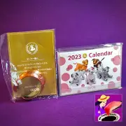 Aibo SONY Collar For ERS-1000 Limited Pink Gold w/Calendar 2023 Japan JP