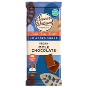 Sweet William NAS Chocolate Bar Mylk 100g (Pack of 12)