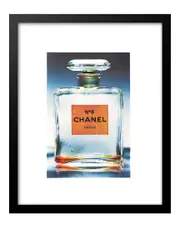 Fairchild Paris Chanel No5 Perfume Bottle Wall Art