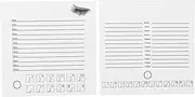 Eyelashes Extension Pallet Holder,7.9 X 7.9" PP White Single Double with Scale Large Size Eyelash Pallet Tray Eyelash Extension Holder Base for Home Beauty Salon