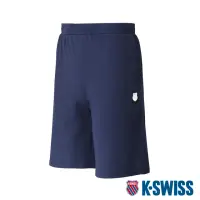 在飛比找momo購物網優惠-【K-SWISS】棉質短褲 Solid Logo Short