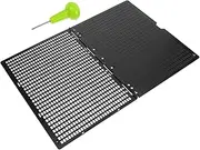 Mobestech Braille Slate and Stylus - 27 Lines 30 Cells Braille Writing Slate with Stylus Plastic Braille Slate Kit Braille Learning Tool Accessory