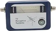 Satellite Detector, Digital Satellite Meter with IF Strength Indicator, Mini High Sensitivity Digital Satellite Tracker with , DC 9V to 12V