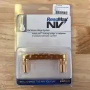 Graph Tech Resomax NV1 Tune-O-Matic 6mm Gold