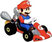 Hot Wheels Super Mario Bros. Theatrical Movie Mario Kart Diecast Vehicle