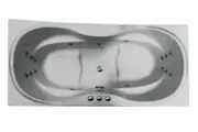 Bargelo Petile 1800*850*500mm Gloss White Acrylic Drop in Bath Tub