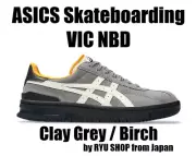 ASICS Skateboarding Shoes VIC NBD 1201A726.021 Clay Grey / Birch