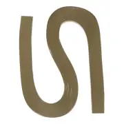 120pcs Quilling Strips Paper 10mm 54cm Quilling Strip, Coffee Color