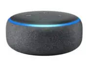 New Amazon Echo Dot 3rd Gen Smart Speaker, Alexa NEW in box, Charcoal w/ adapter