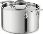 All-Clad Stainless Steel Tri-Ply Casserole with Lid, 3-Quart, Silver