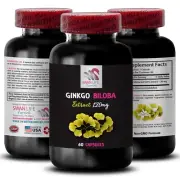 Herbal tonic - GINKGO BILOBA EXTRACT - Leaf blend 1 Bottle 60 Capsules