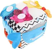 Educational Baby Blocks Busy Cube Dress up Toys for Sensory Cognitive Learning